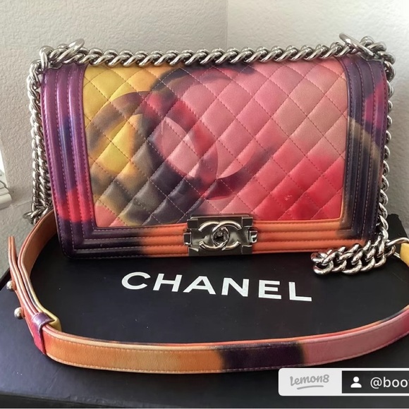 Chanel Flower Power Boy Bag - Picture 1 of 7